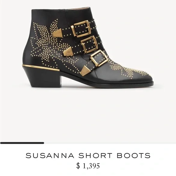 Chloé NWT Susanna Short Boots - 2 dust bags included - Picture 3 of 10